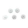 5 шт. Стразы пуговицы цветочные украшения 20 мм сменный декоративный стержень