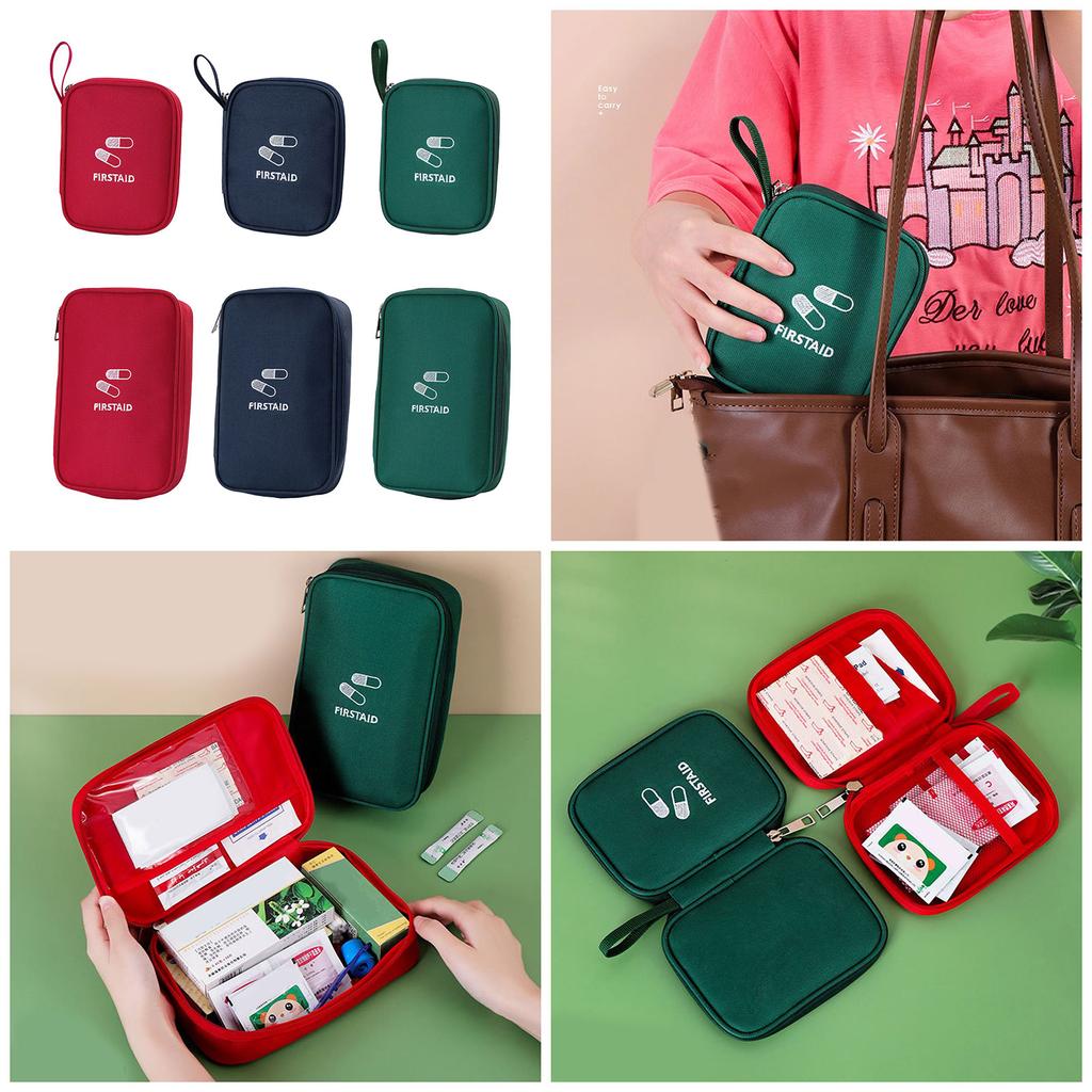 Compact and Portable Health Solution Medicine Box Storage Bag for Outdoor Enthusiasts