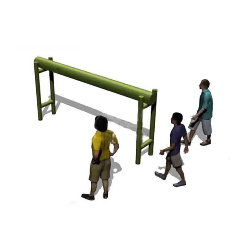 Outdoor Physical Training Log Obstacle