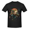 The Frog Ronin Japanese Art Skinfriendly Tshirt Niche Street Style Bright Colors Tee