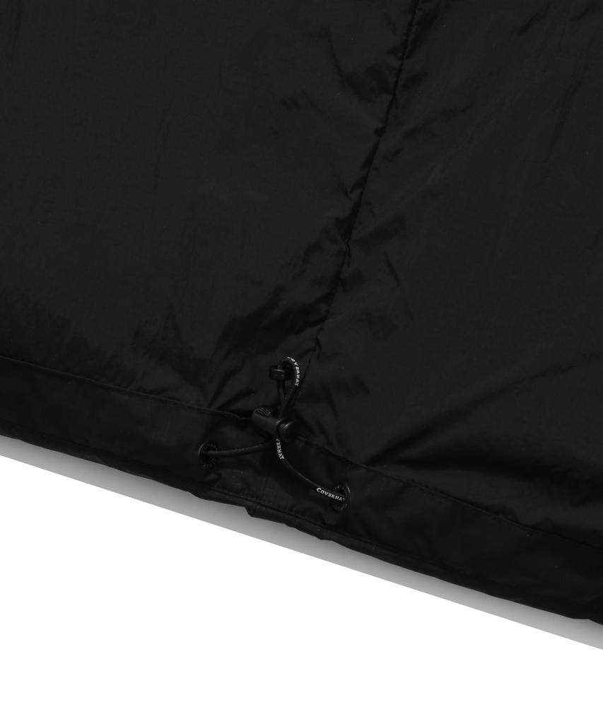 Covernat Rds College C Logo Oversized Short Puffer Black