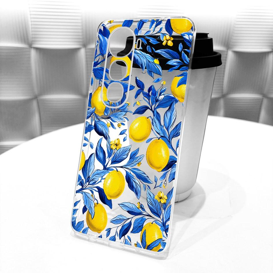 For Vivo Y400 5G Case V2506 New Fashion Flower Cover Transparent Silicone Slim Soft Phone Cover For Vivo Y400 Pro Y400Pro Bumper