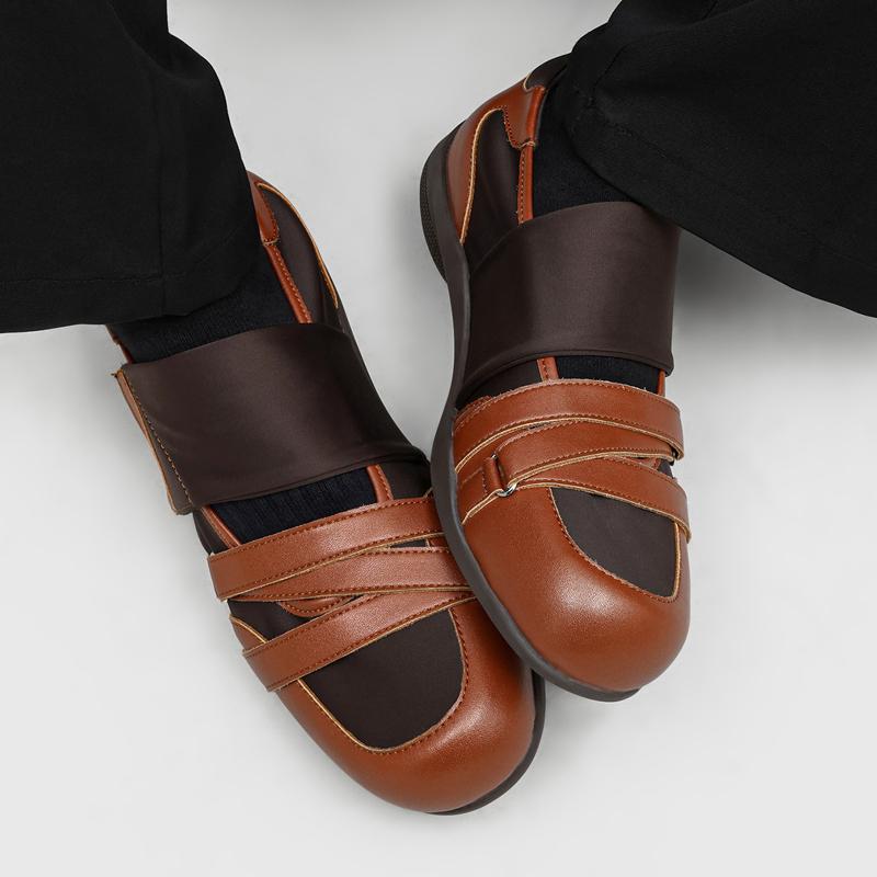 Unisex Slip On Loafers Dress Shoes Smart Casual Walking Office Commuting and Travel Everyday Formal Style Daily Footwear Sizes 38-46