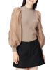 FRAY Sheer Dolman Sleeve Knit FWNT224011 BEG F I.D. Women's