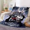 Hollow Knight Fashion Digital Printed Pattern Тонкое одеяло Фланелевое одеяло Портативное одеяло для дома, путешествий, офиса, обеденного перерыва