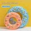 Children's Inflatable Swimming Ring with Double Airbags - Thickened Life Buoy Underarm Design for Adults