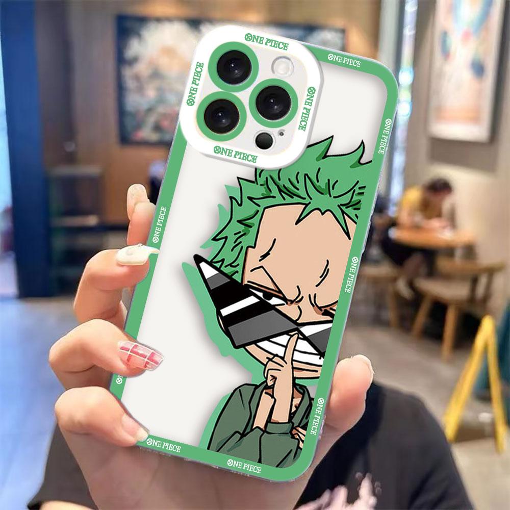 Anime One P-Piece Luffy Zoro Clear Phone Case For Samsung A72 A71 A57 A56 A55 A53 A52 A51 A36 A35 A33 A32 A26 A24 A23 A22 Case