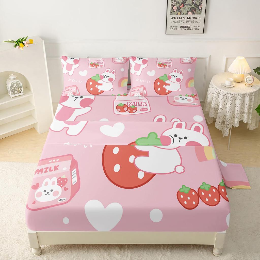 Спорт Баскетбол Футбол Бейсбол Узор Простынь Четырехпредметный Постельный Комплект Спальня Общежитие Постельные Принадлежности