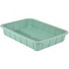 Sekisui Large Shallow Square Basket, Green, K5412G-GN