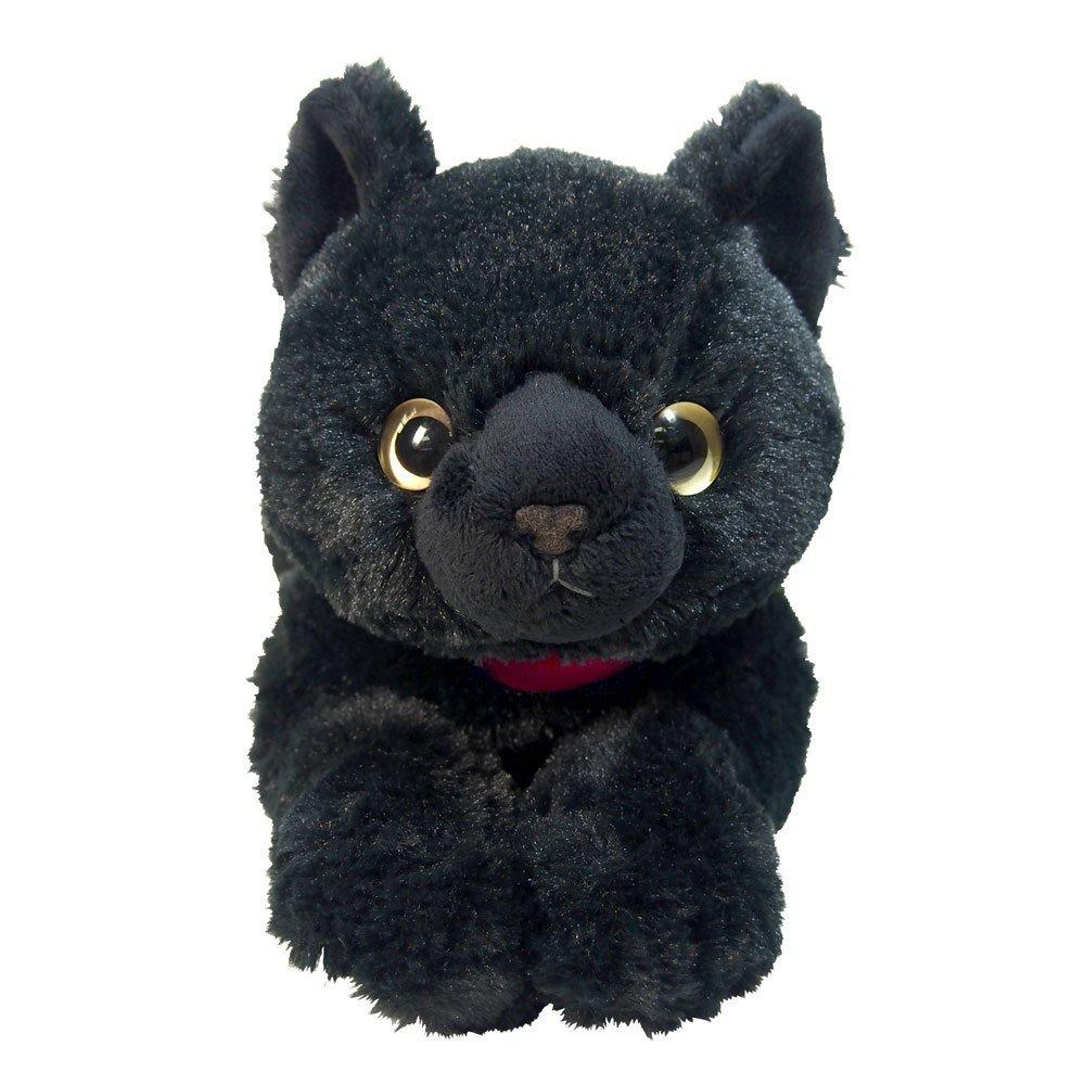 Плюшевая игрушка-кошка Sun Lemon Lap Cat P-1822 Средняя Черная