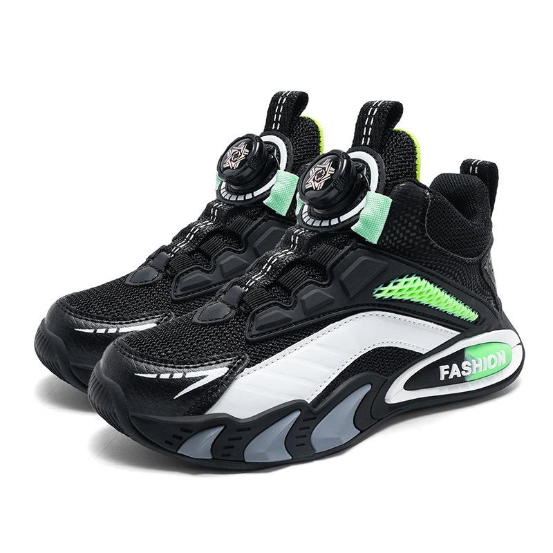 Classmate's New Leather Surface Breathable Children's Sports Shoes Boys' Shoes Spring and Autumn Middle School Children's Girls' Casual Running Shoes