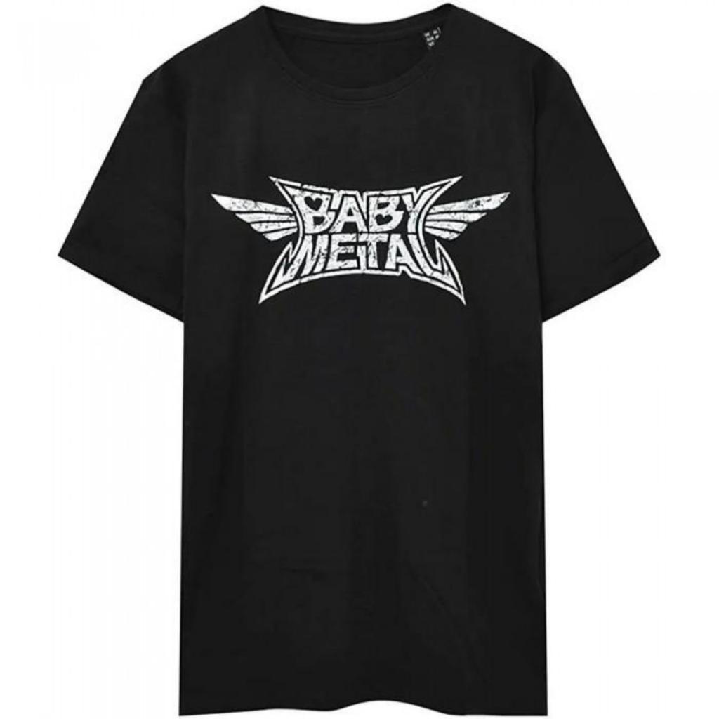 Унисекс Взрослая футболка с логотипом Babymetal