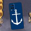 Nautical Anchor Boat Sea Phone Case For Oppo A94 A74 A54 A15 A18 A38 A58 A78 A98 A40 A60 A80 A16 A76 A96 A57S A17 A77