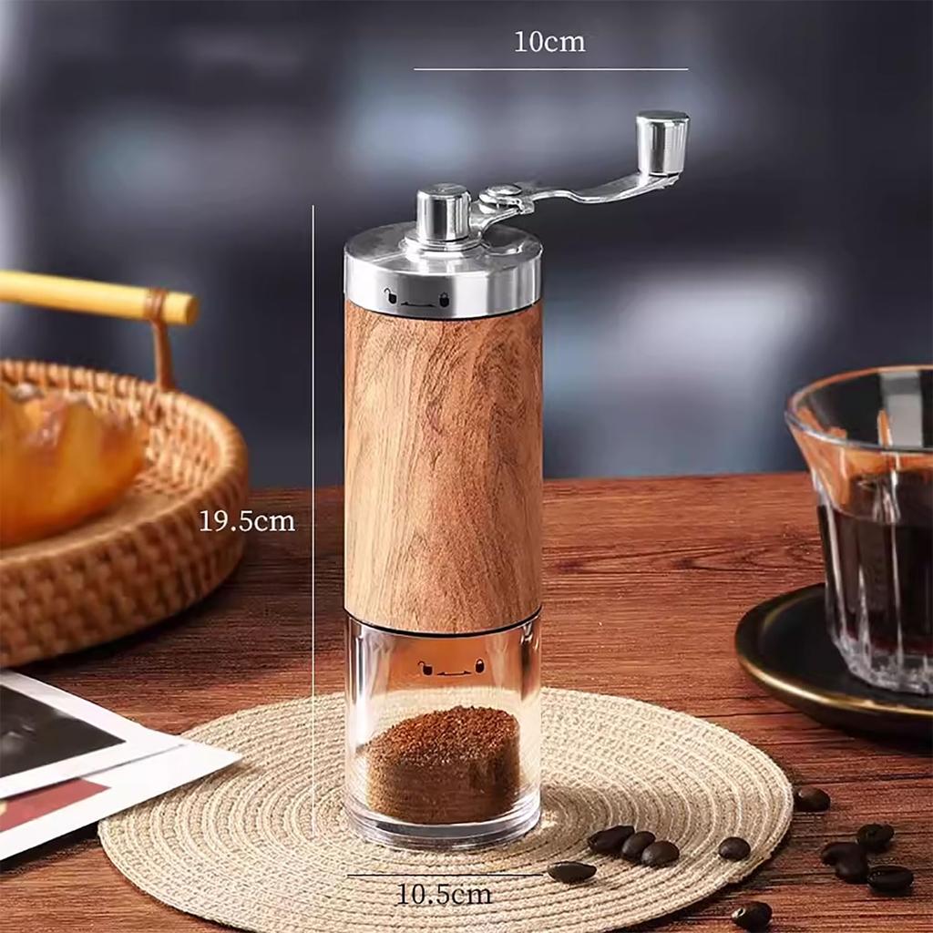 ESTVLB Кофейная деревянная ручная кофеварка Портативная ручная кофеварка Складная керамическая регулируемая легкоочищаемая мельница, зерно, помол, мельница, ручная,
