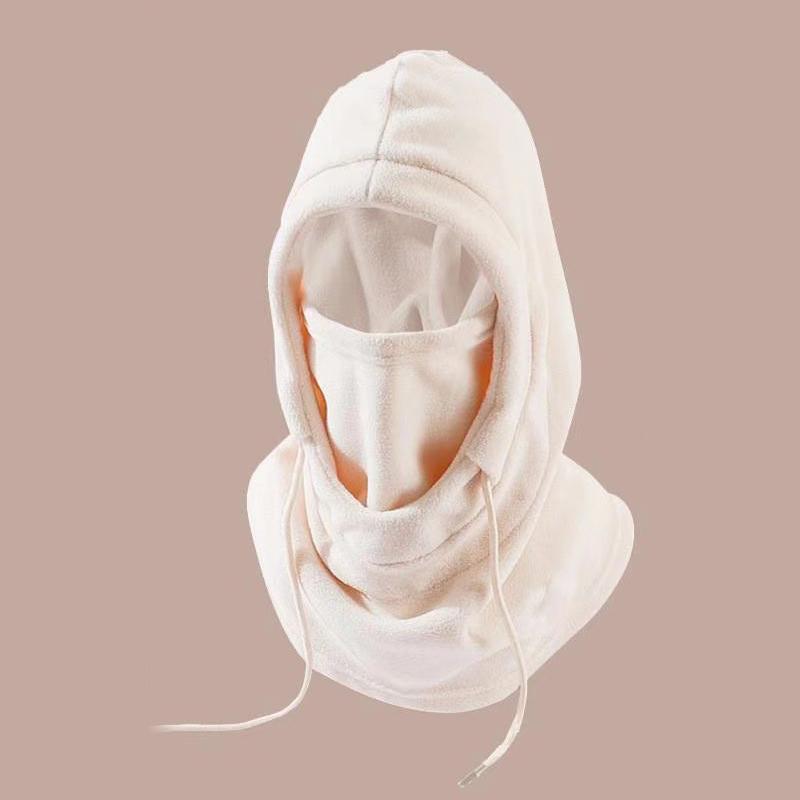 Winter Warm Hat Beanies With Mask And Neck Warmer 4-In-1 Windproof Balaclava For Men And Women Cycling Cold Weather Protection