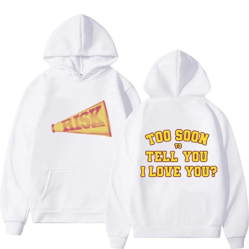 Худи Gracie Abrams Risk Too Soon To Tell You Мужские Женские Модные Толстовки Зимний Флисовый Пуловер Уличная Одежда