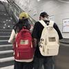 Модный водонепроницаемый нейлоновый рюкзак для ноутбука, школьная сумка большой вместимости для студентов и путешествий