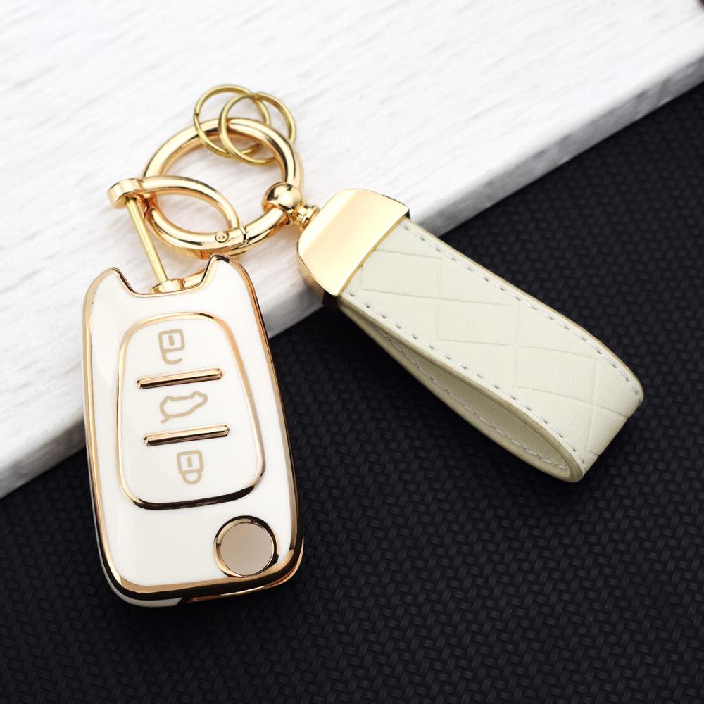 TPU чехол для автомобильного ключа KIA Sportage/Rio 3/Soul/Optima/Ceed Pro/K5/K2/Pride для Hyundai i20/i30/ix20/ix25/ix35/Elantra/Accent