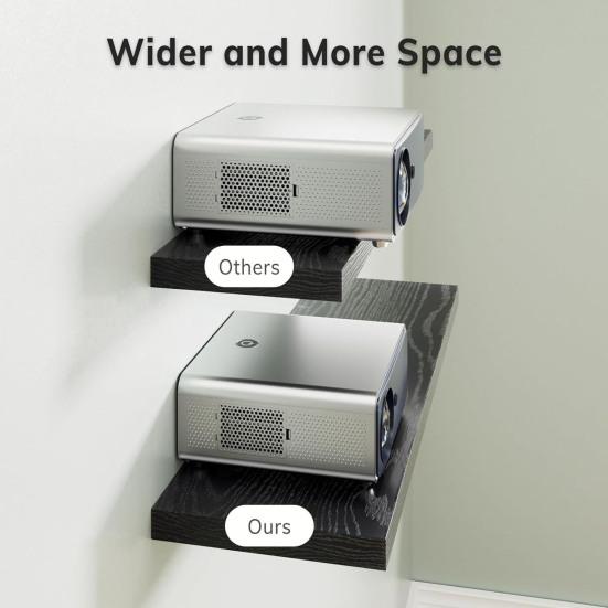 Настенная плавающая полка Грузоподъемность 22 фунта Гладкие края Без заусенцев Простая установка Держатель для хранения в ванной Плавающая полка