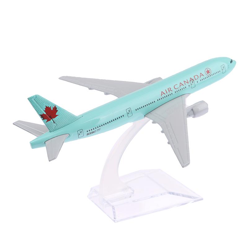 Air Canada Boeing 777 Модель самолета Сплав Металл Модель самолета Сувенир Модель самолета Коллекция 16 см