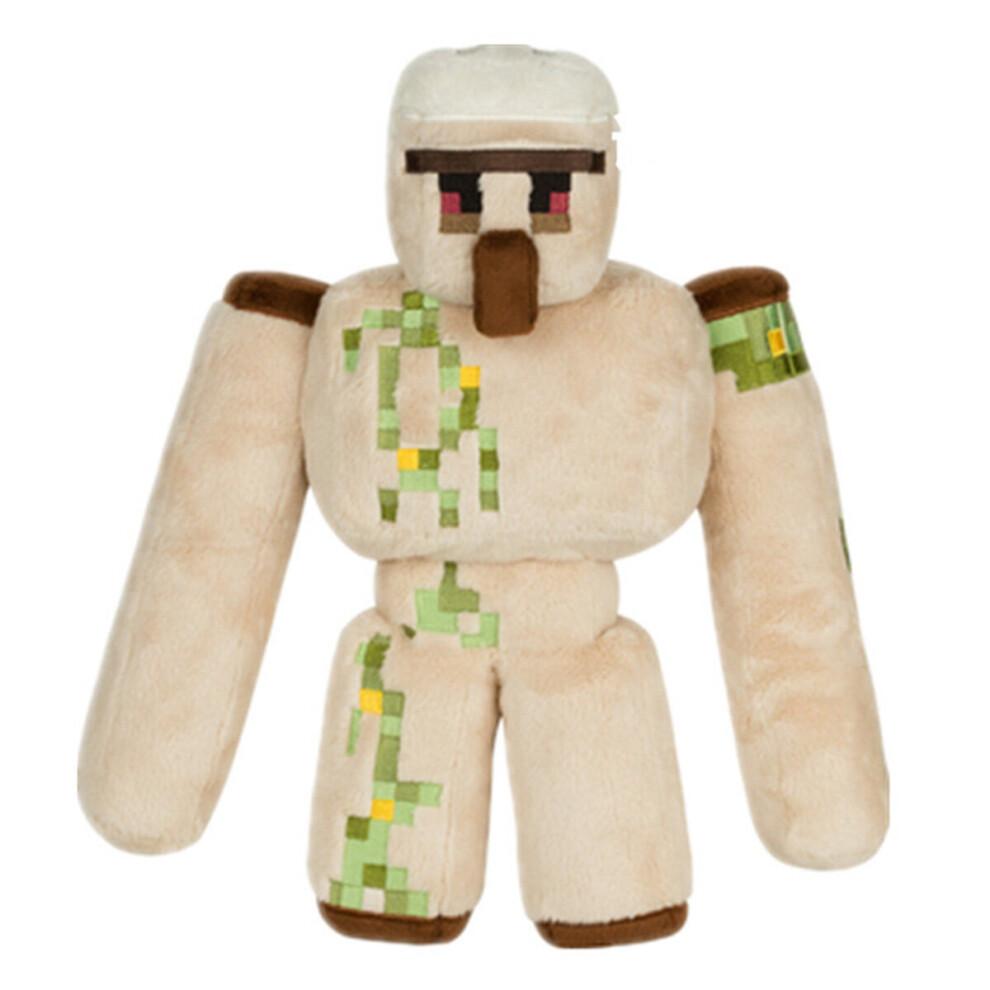 (30cm Iron Golem) Minecraft Plush Toy Pixel Doll Children Doll Kids gift