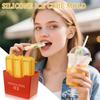 Силиконовая форма для льда Strip Ice Box, автономный магнит для холодильника Ice Box, подходит для виски, коктейлей, соков(6 ящиков для льда, 1 магнит)
