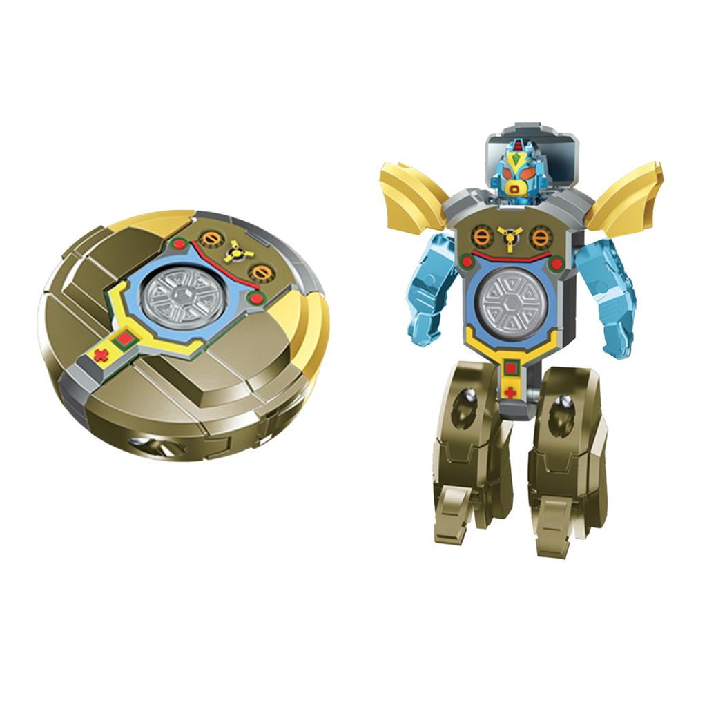 Transformable Robot Fidget Spinner Toy, 2 in 1 Deformation Finger Spinner, Portable Pocket Size Stress Relief Fidget Toy, Gift for Boys Girls Kids