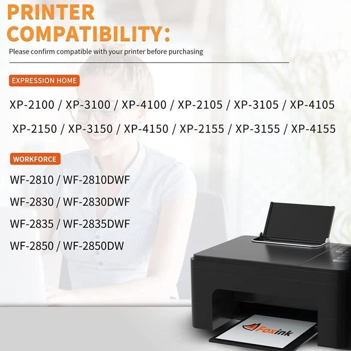 Cartouche d'encre - Epson - 603XL - Pack de 5 - Remanufacturées - Multi-couleurs