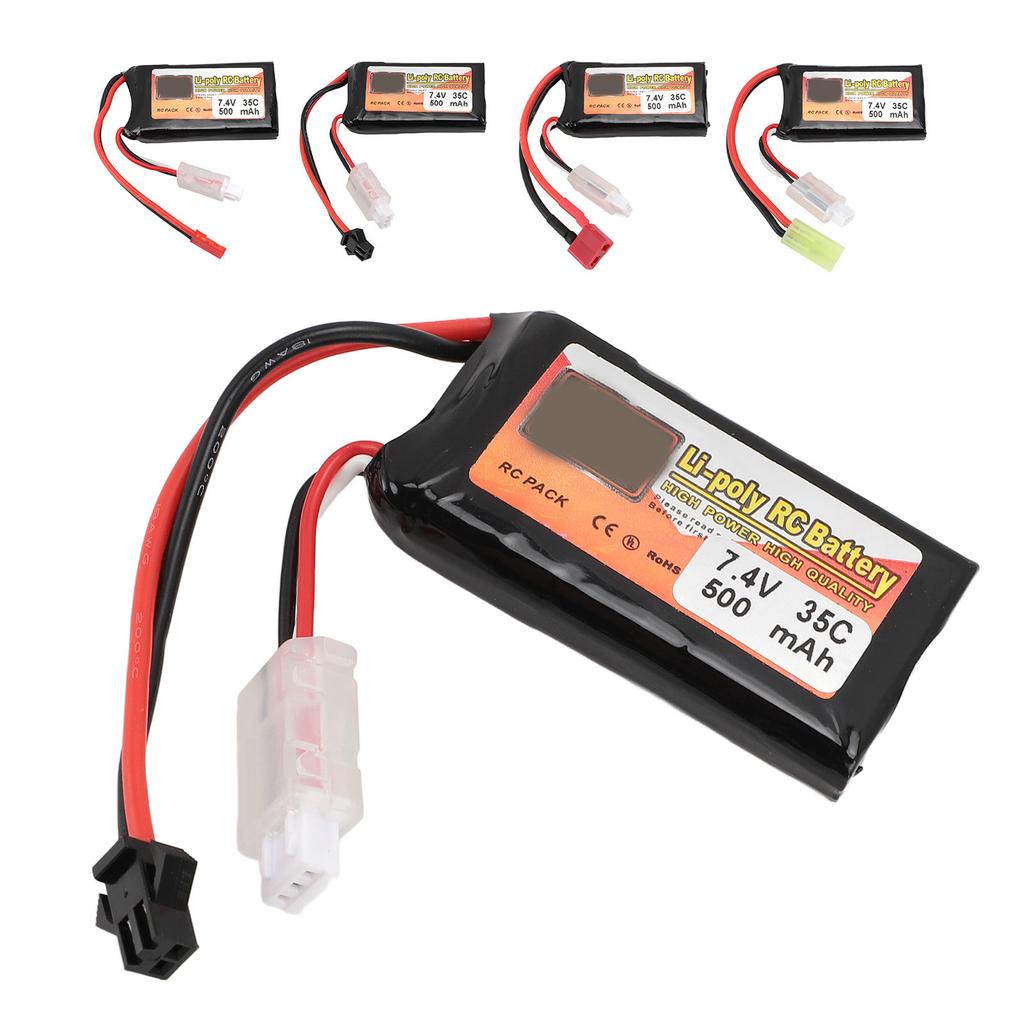 Аккумулятор для RC-дрона Professional 7.4V 2S 500mAh 35C литиевый аккумулятор для RC-вертолета RC-дрона RC-лодки