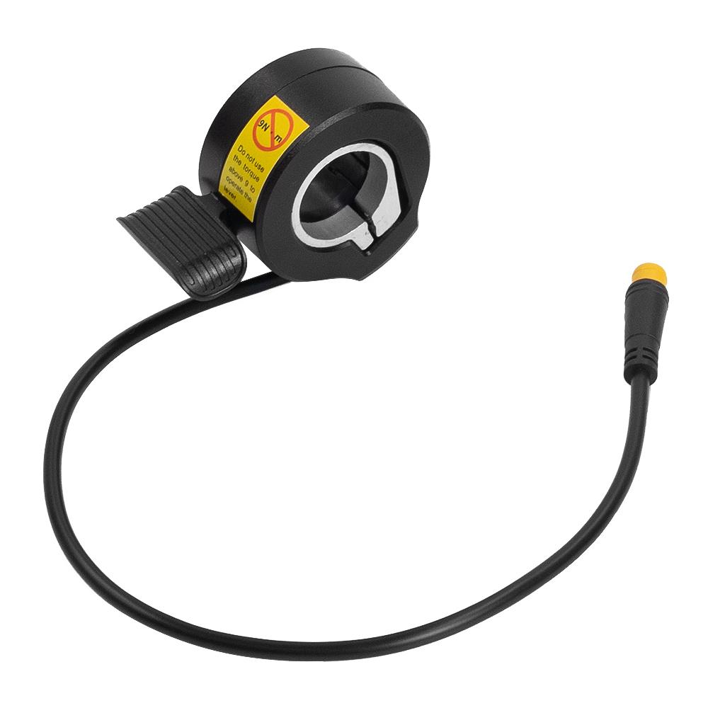 Electric bike 130X Thumb Throttle Accelerator for EBike 12V-72V Throttles 3 Pin Waterproof Speed Control Finger Throttle Grip Throttles 2
