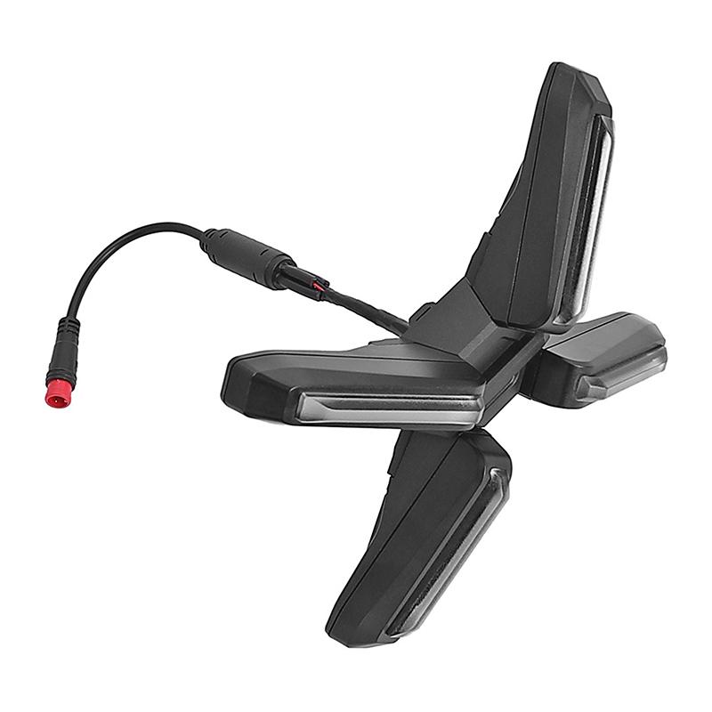 Передняя фара X-образной формы мощностью 4 Вт, сверхъяркая, запасная часть, оригинальная фара для электросамоката Segway Ninebot ZT3/ZT3 Pro