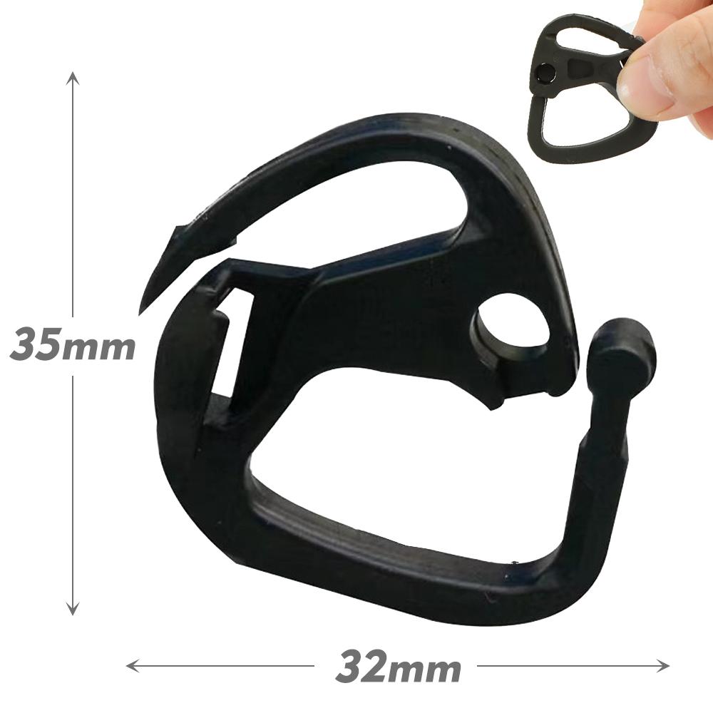 Многофункциональные пластиковые круглые зажимы для тента, садовая солнцезащитная сетка, фиксирующий зажим, многоразовый для кемпингового тента, крючок для сетки от птиц