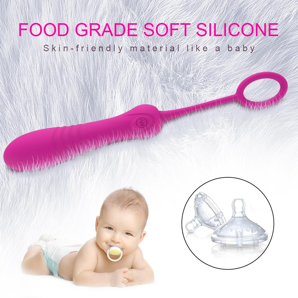 Женский беспроводной пульт дистанционного управления, стимуляция клитора G-spot, секс-игрушка, массажер, фаллоимитатор, автоматический выдвижной пуля