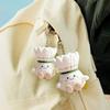 Creative Plush Doll Furry Bag Decor Pendant New Badminton Keychain  Friends Gifts