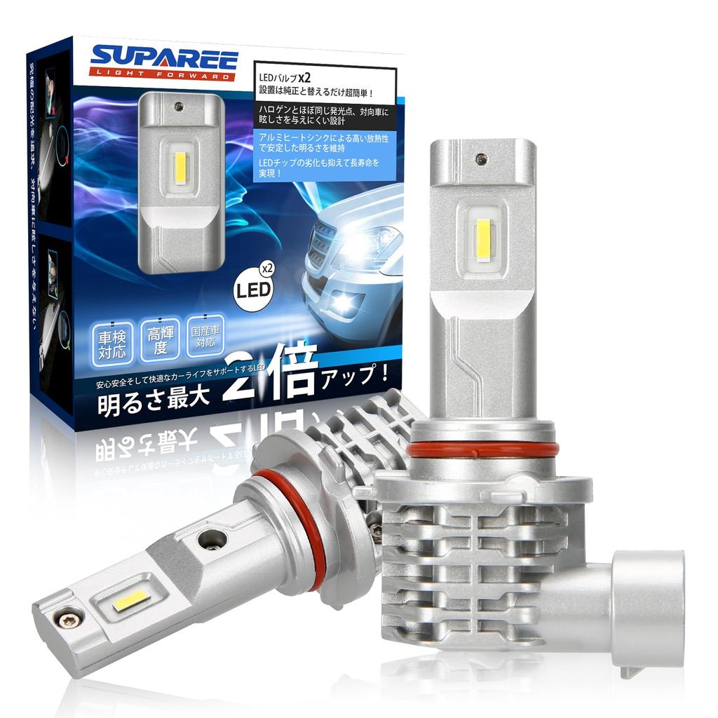SUPAREE HB3 HB4 LED Headlight, Compatible with New Vehicle Inspections, Compatible with /24V Vehicles