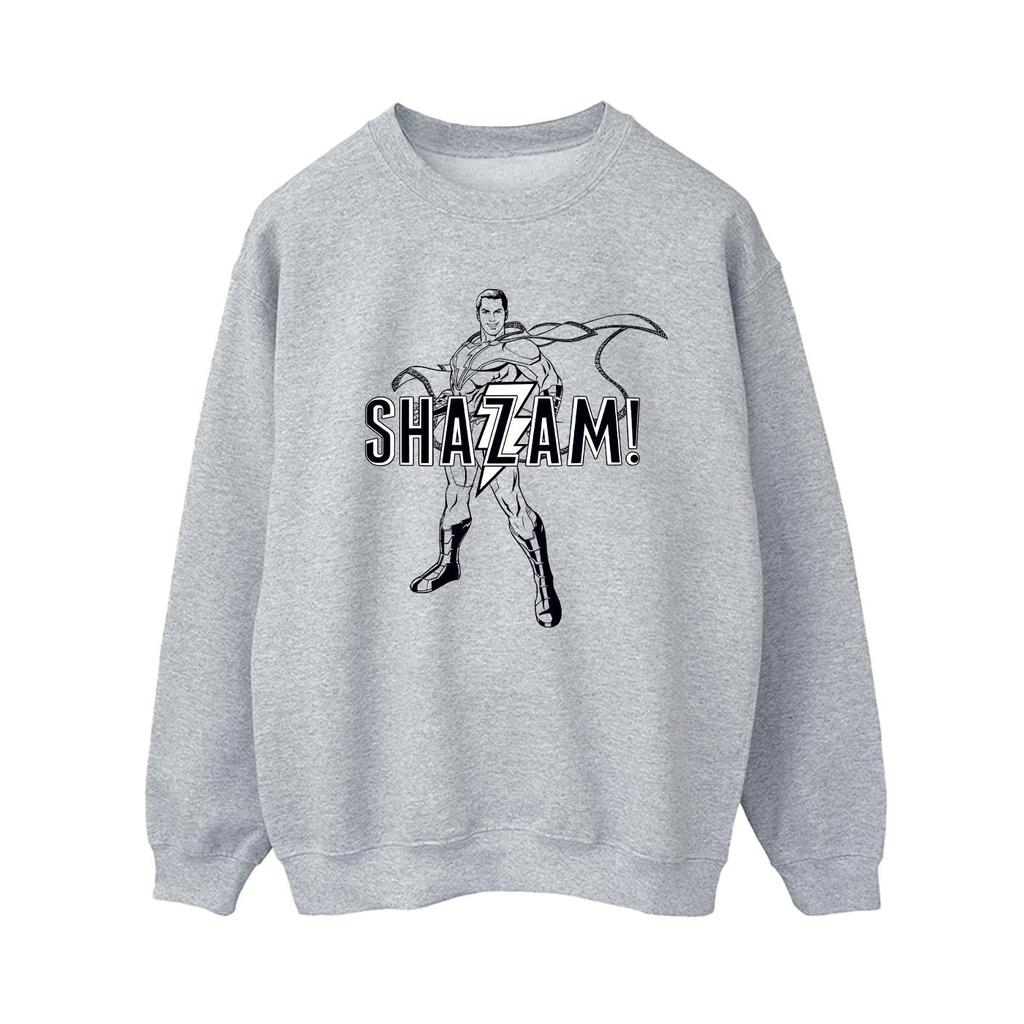 DC Comics Womens/Ladies Shazam Outline Sweatshirt