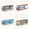 Bus Model Alloy Toy Vehicle With Light Sound For Kids Playroom