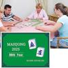 1/2/4/8/10Pcs 2025 Mahjong Score Card Mahjong League Official Standard Hands And Rules