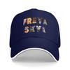 Summer Freya Skye Baseball Cap  Outdoor Sports Fashion Design Sun Hip Hop Hats UnisexTeens SunProof Baseball Caps