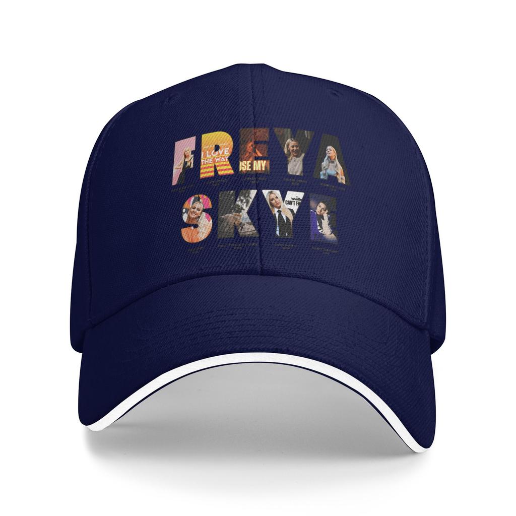 Summer Freya Skye Baseball Cap Outdoor Sports Fashion Design Sun Hip Hop Hats UnisexTeens SunProof Baseball Caps