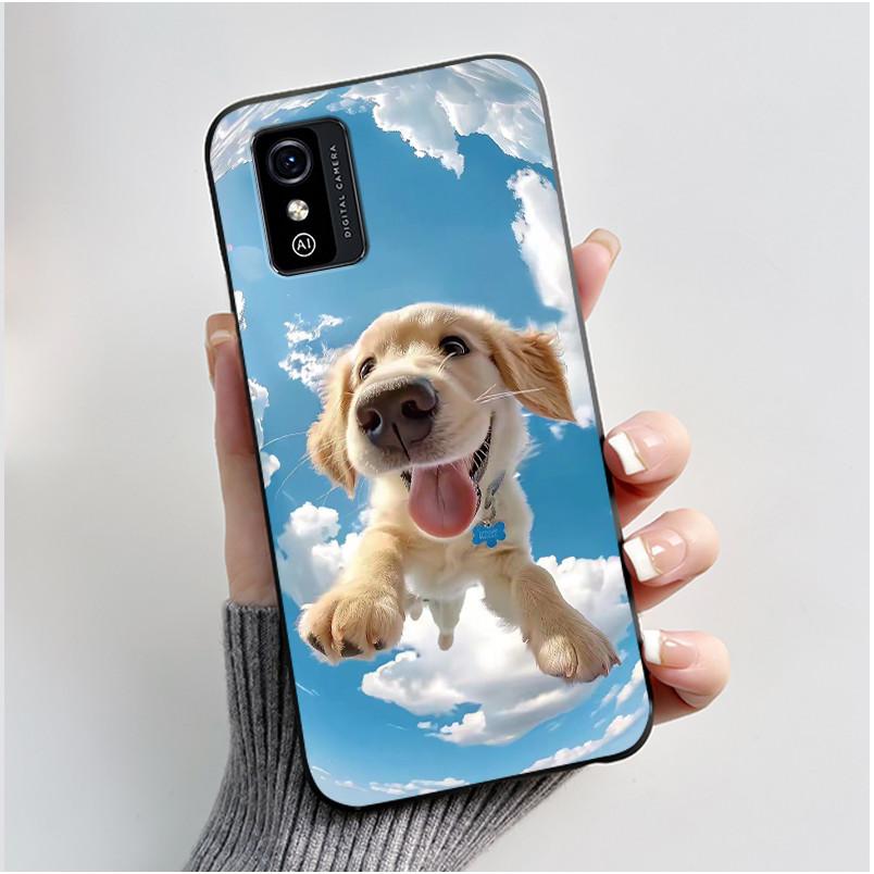 Для ZTE Blade L9 Чехол Роскошный Милый Крутой Мальчиков Девочек Силиконовый Мягкий Задний Чехол Для ZTE BladeL9 Blade L9 Чехол для Телефона ТПУ Черный Fundas