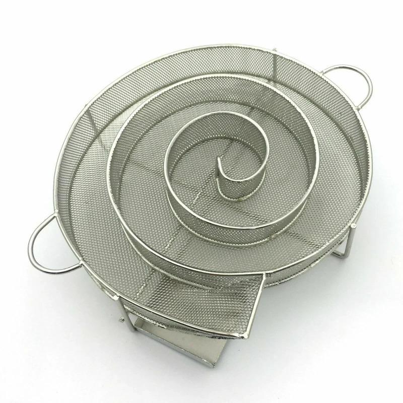 Коробка для копчения барбекю Генератор холодного дыма Сетка для гриля из нержавеющей стали Инструмент для копчения на открытом воздухе Аксессуары для барбекю