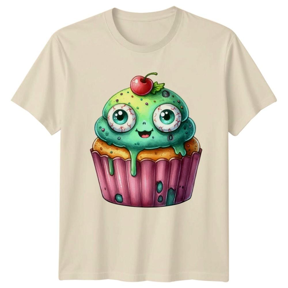 Zombie Cupcake Spooky Halloween Treat TShirt Zombie Halloween Halloween