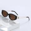 New Retro Trendy Cat-Eye Sunglasses Advanced Versatile Party Gatherings Outdoor Beach Travel Magnificent Shades Glasses