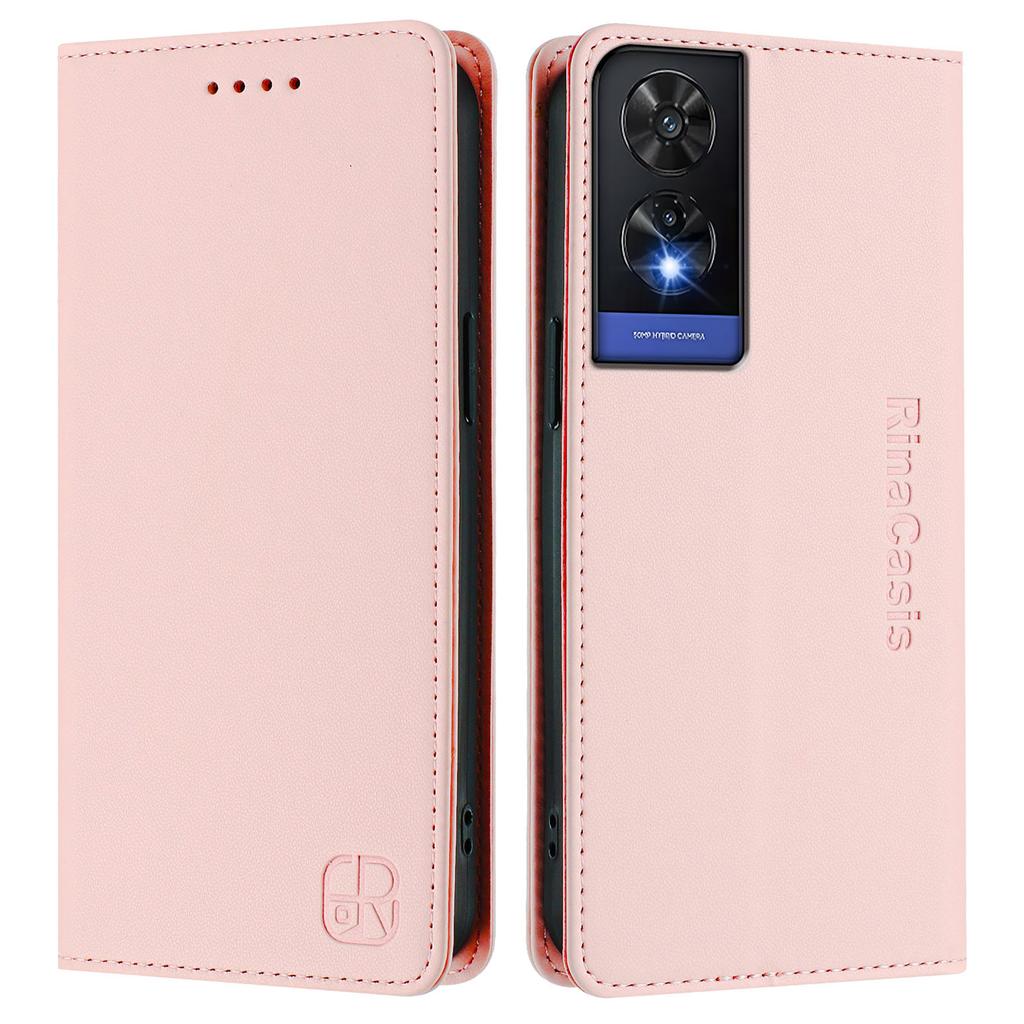 Для TCL 305,306,405,406,408,30 SE,40 SE,TCL 30 XE 5G,201,303,TCL Stylus,20R,... Премиальный чехол-кошелек из искусственной кожи, ударопрочный и с блокировкой RFID