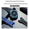 Высококачественный резиновый ремешок Для Casio 3515 GBD-H2000 мужские спортивные для альпинизма силиконовый ремешок для часов Зубчатый браслет аксессуары