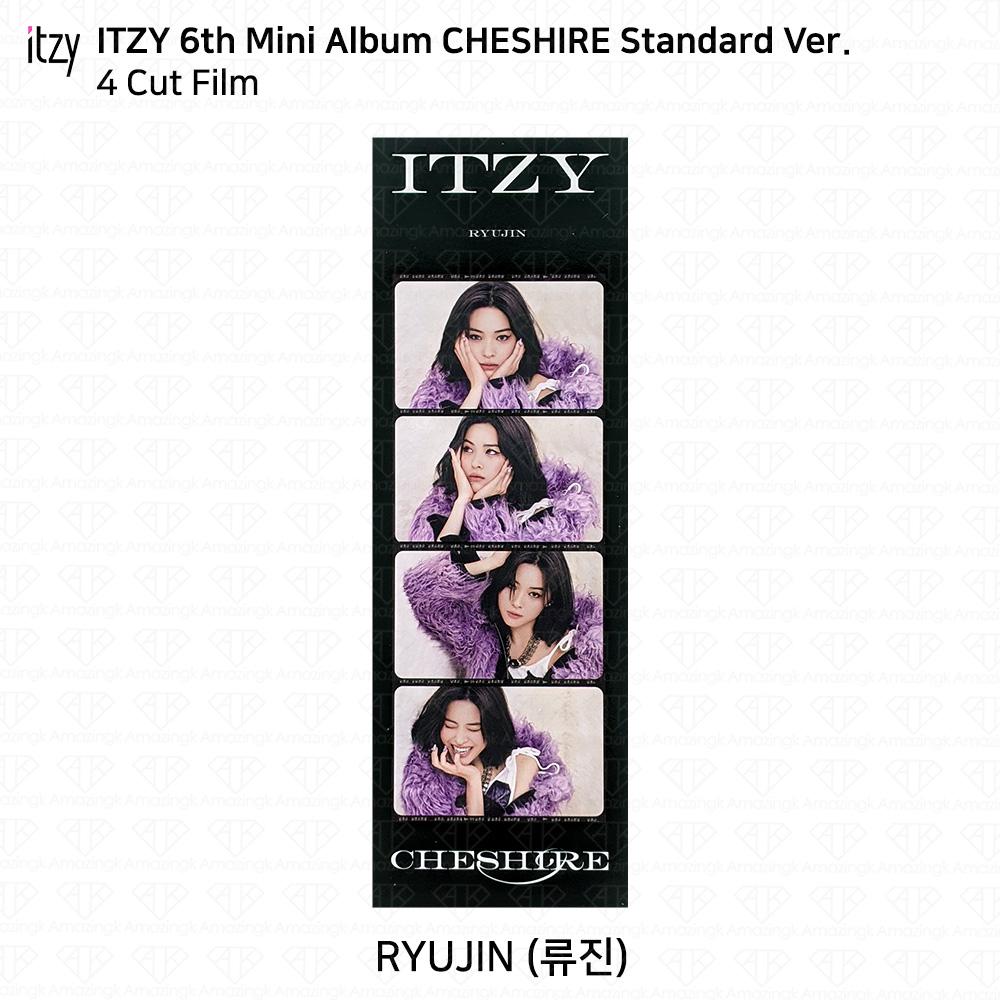 ITZY 6th Mini Album Cheshire Official Photocard Clear Card Neon 4cut Film KPOP