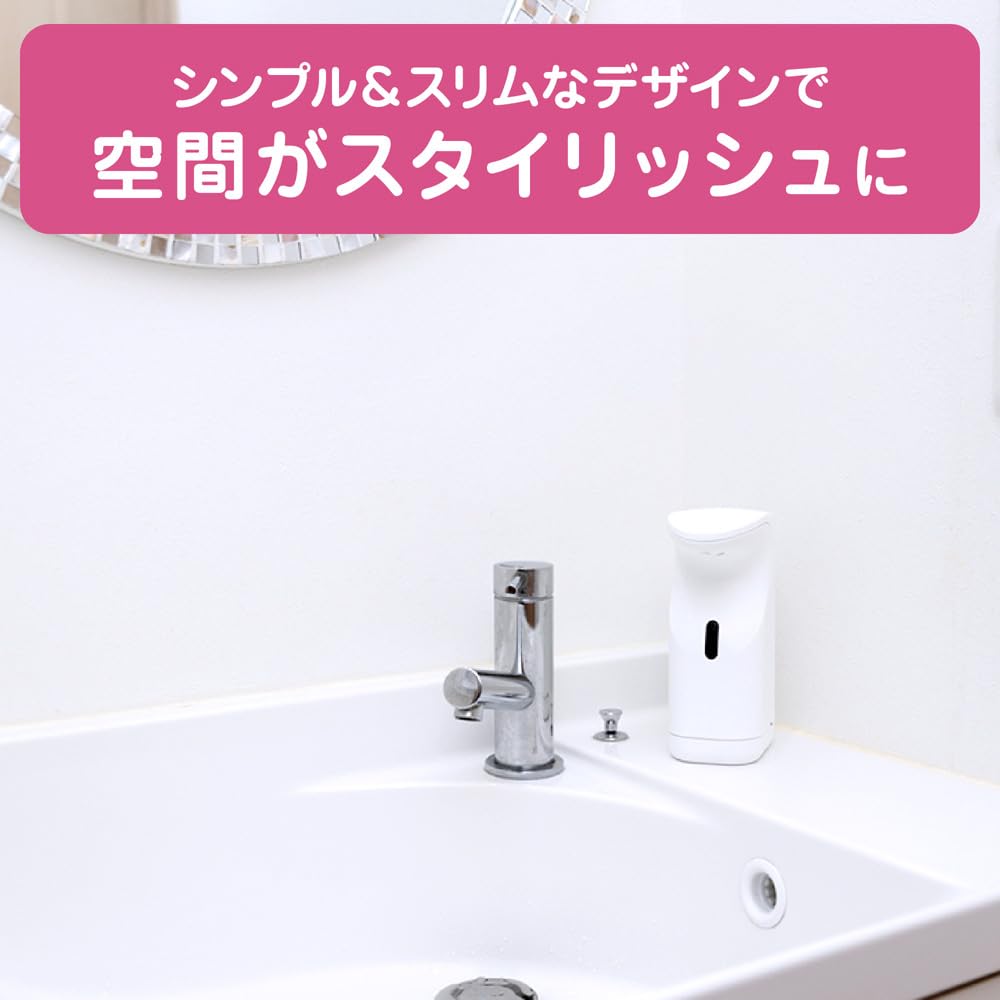 [Эксклюзив Amazon.co.jp] (Квази-лекарство) Kirei Kirei Лечебное пенящееся мыло для рук Автоматический дозатор - Основной блок + 200 мл Сменный блок + 1 Антибактериальная влажная салфетка