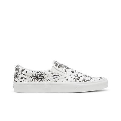 Classic Slip- 'U-Color' (Unisex) Tattoo / True White Skate Shoes VN0A4BV31IU