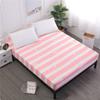 Printed Waterproof Bed Mattress Protector Anti-mite Bed Mattress Topper Breathable Soft Bed Cover No Pillowcase